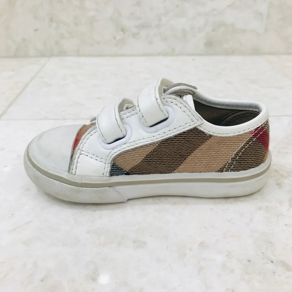 BURBERRY Nova Check Sneakers Plaid - Picture 7 of 11